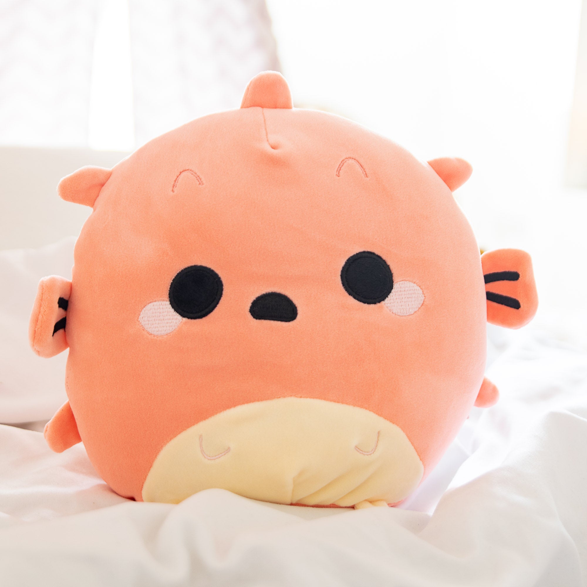Kawaii Puff de Kogelvis Pluchen Speelgoed