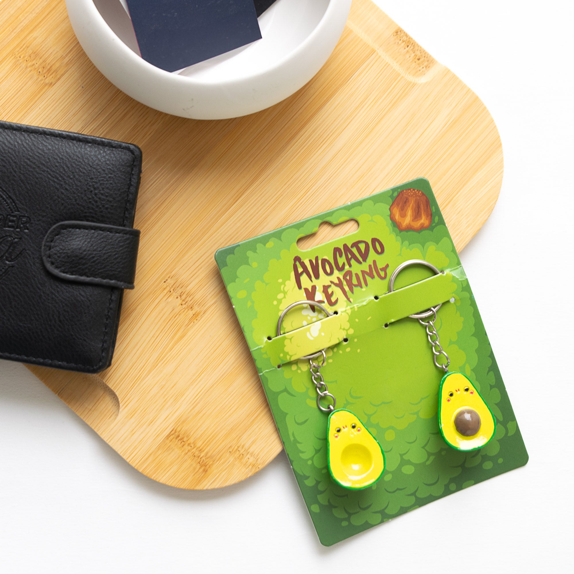 Kawaii Duo Avocado Sleutelhanger