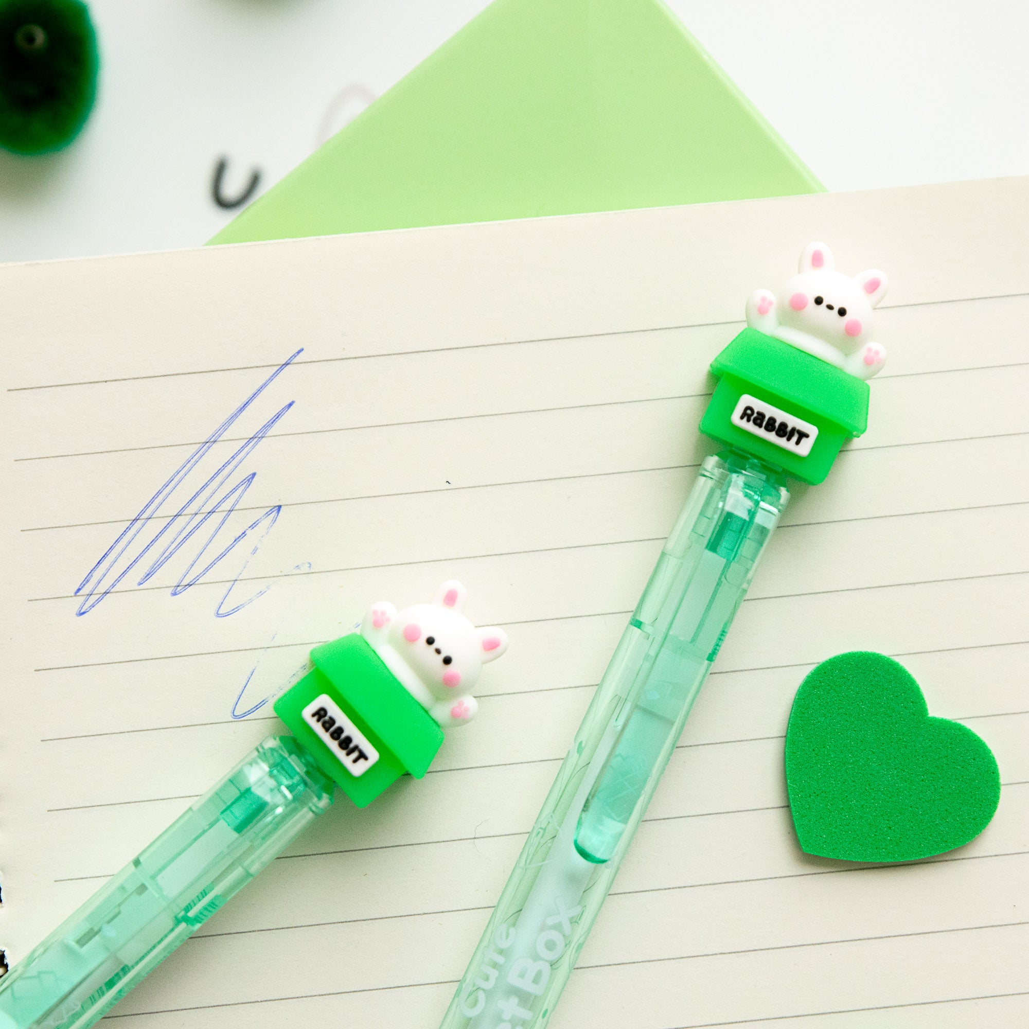 Stylo Gel Effaçable Kawaii - Lapin