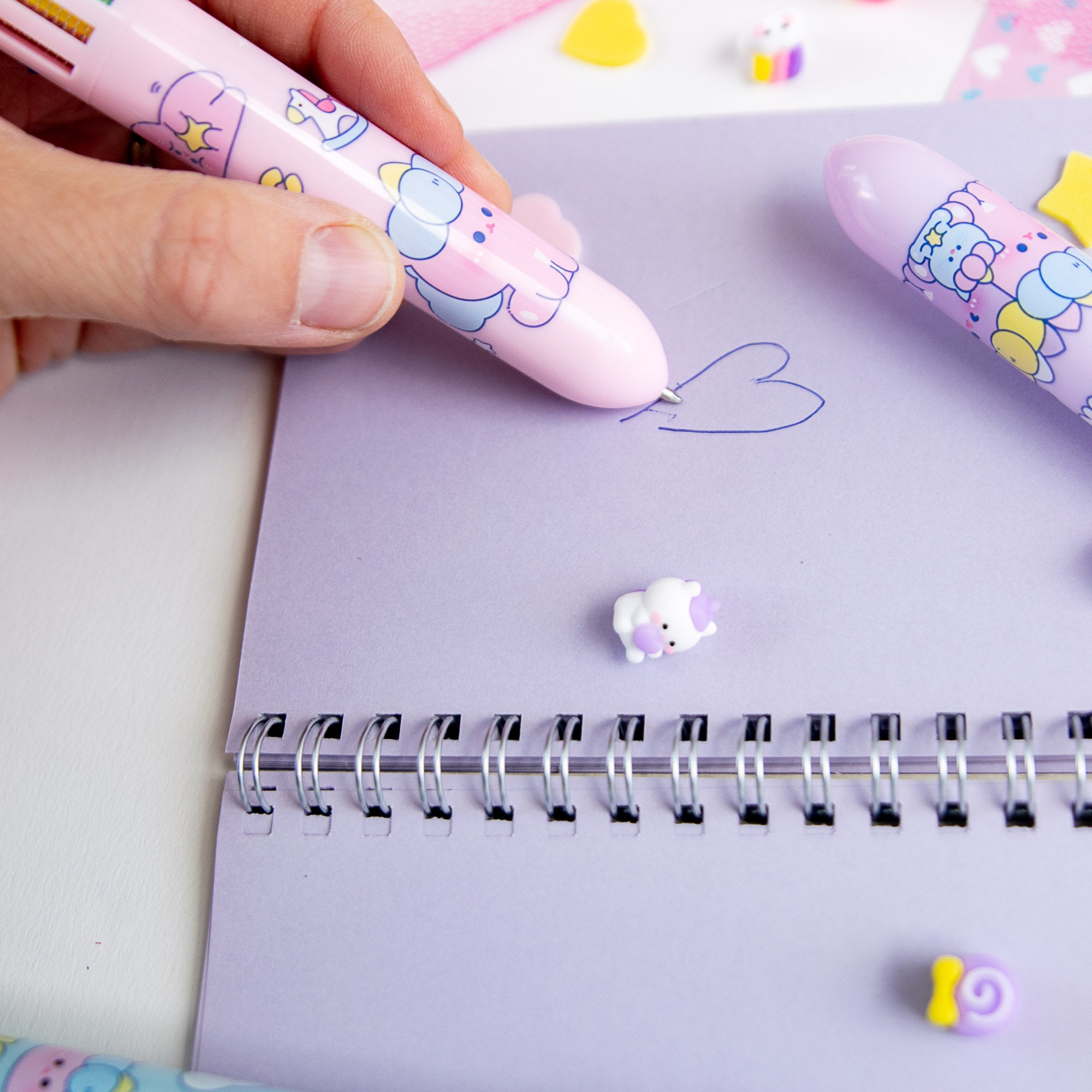 Stylo Kawaii 10 couleurs - Licorne