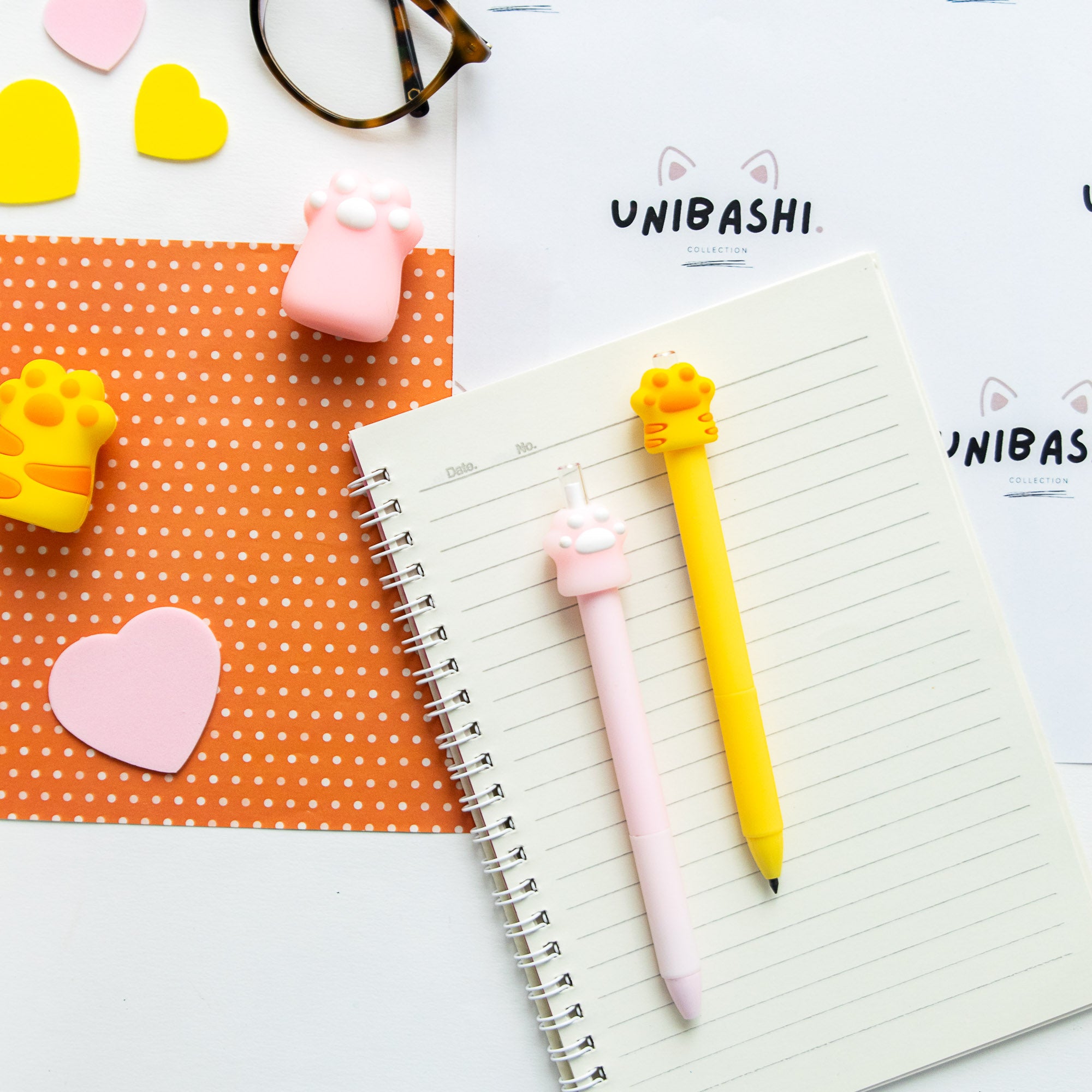 Kawaii kattenpootpotlood - Eeuwige stift