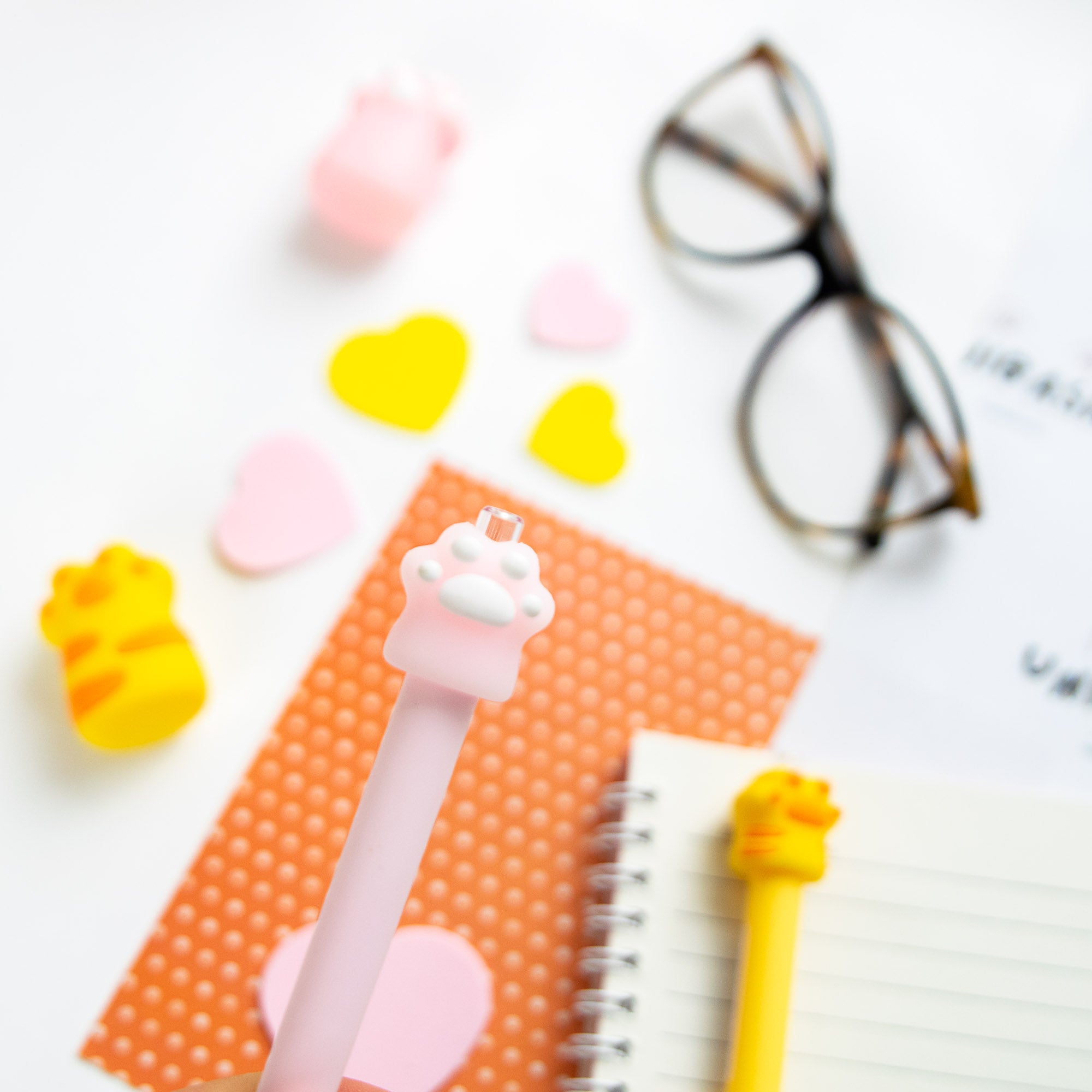 Kawaii kattenpootpotlood - Eeuwige stift