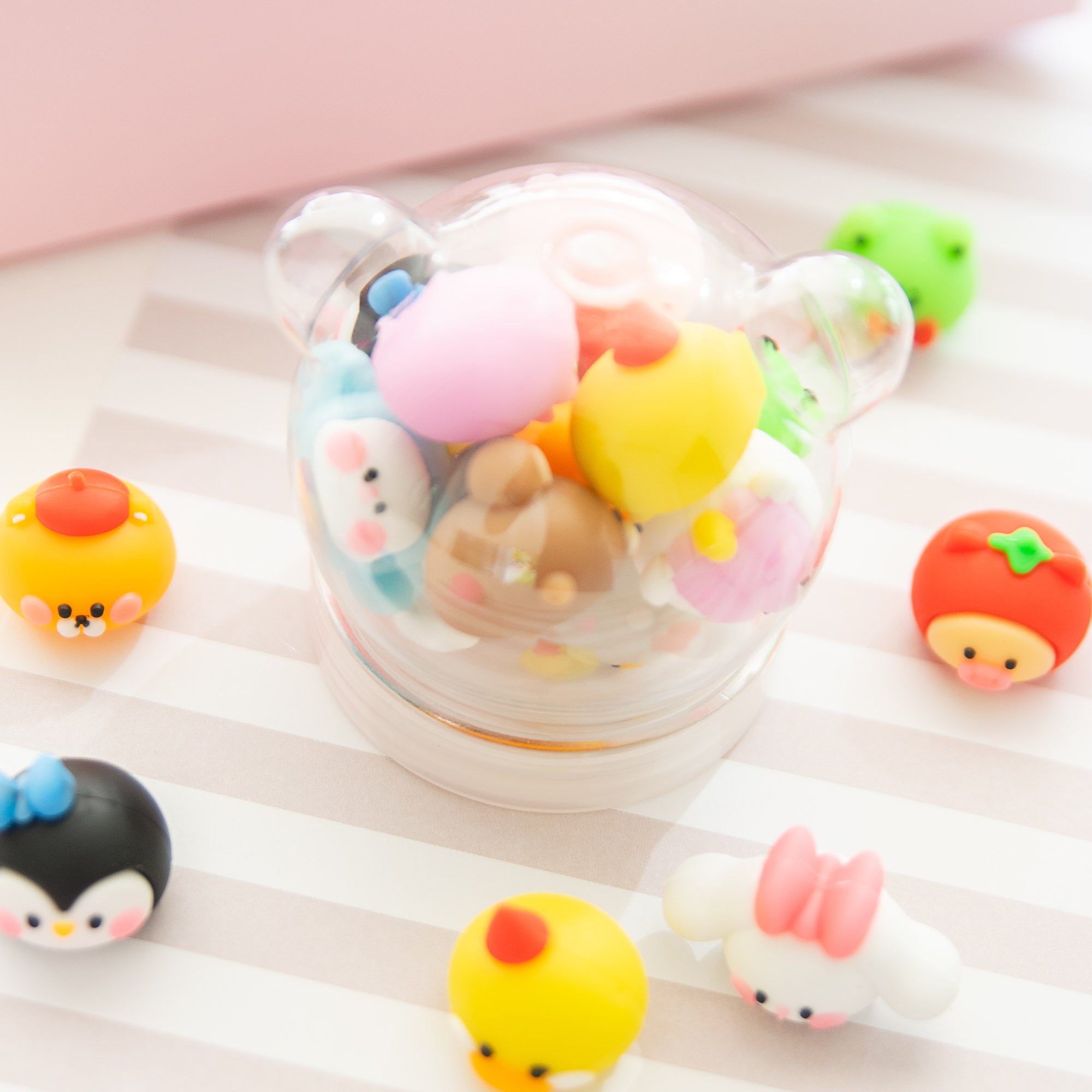 Mini Kawaii Dierengum (x12)