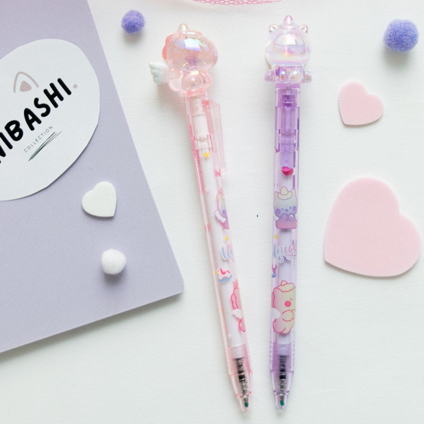 Stylo Gel Cristal Kawaii - Licorne