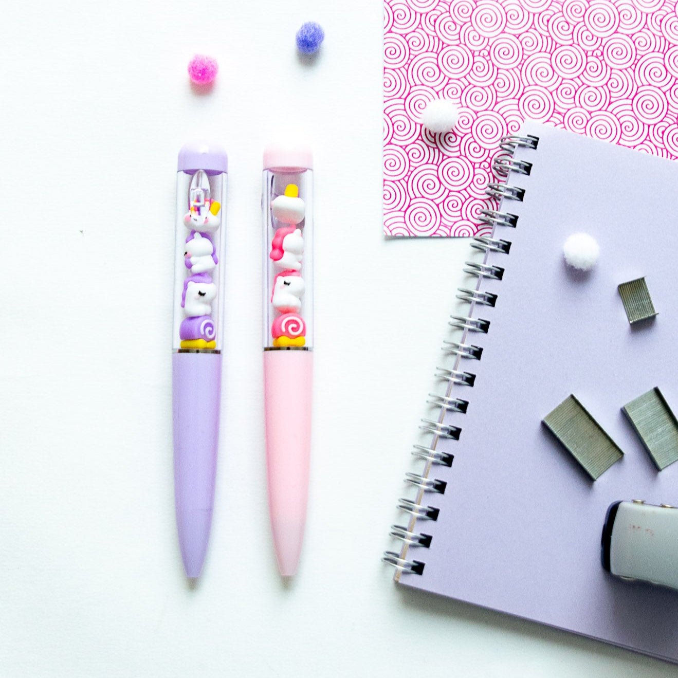 Kawaii Pen - Mini Eenhoornbeeldjes