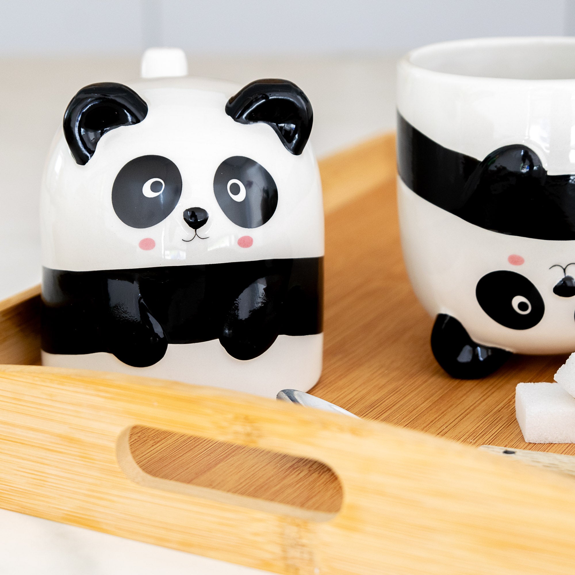 Maxi Omkeerbare Panda Mok - 500 ml